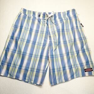 vineyard vines plaid board shorts size 40